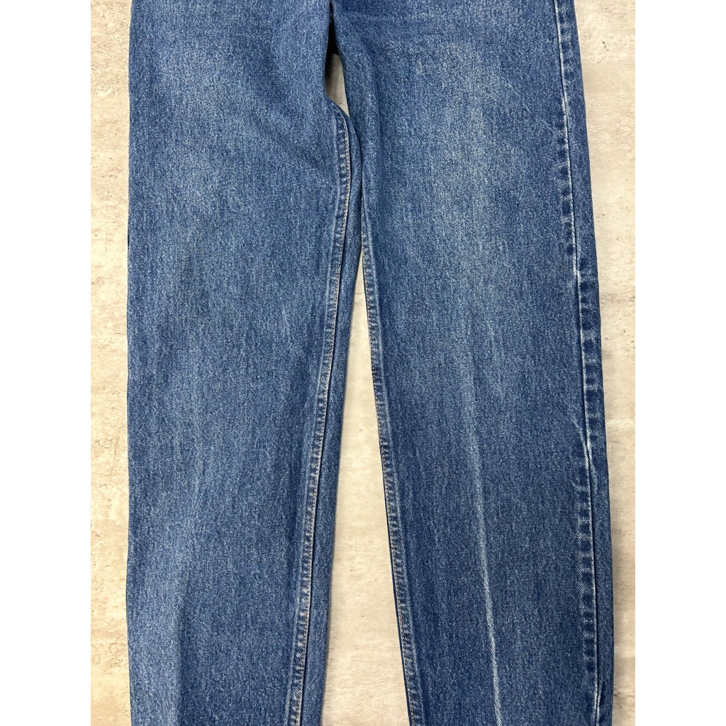 Vintage 80s Levis XX 505-0217 Dark Wash Denim Pants Size 32