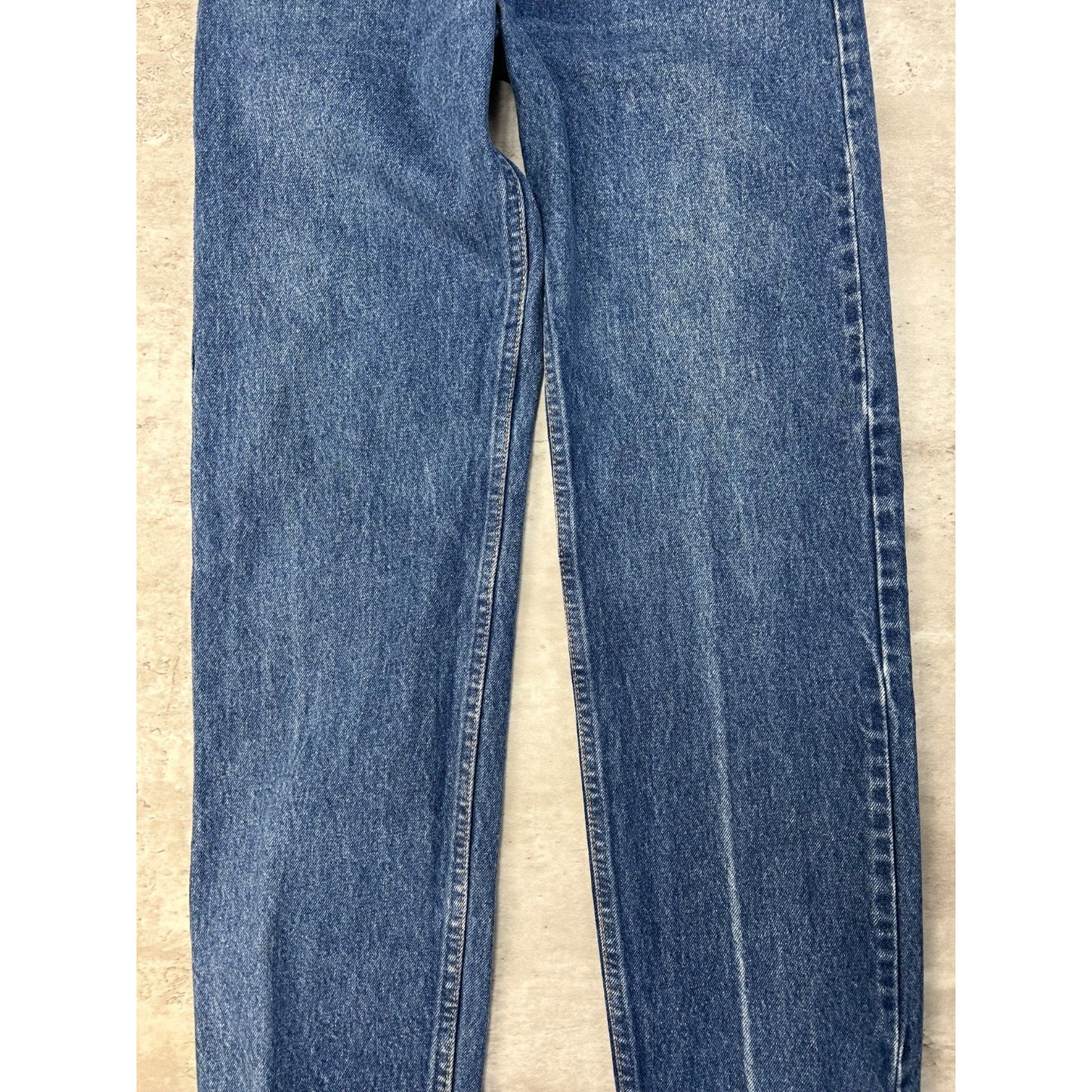 Vintage 80s Levis XX 505-0217 Dark Wash Denim Pants Size 32
