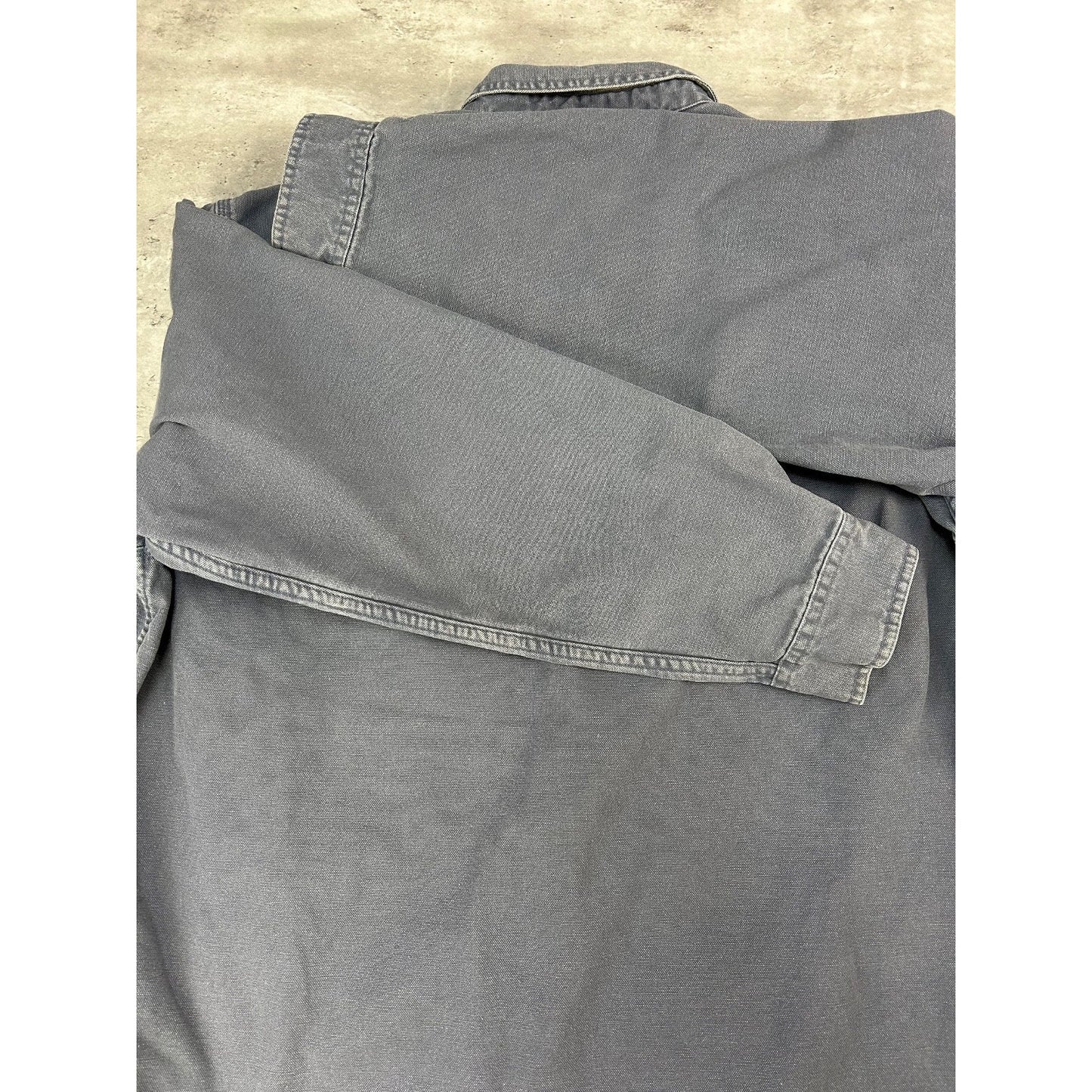 Vintage L.L. Bean Plaid Line Double Pocket Long Sleeve Button Up Shirt Size XL