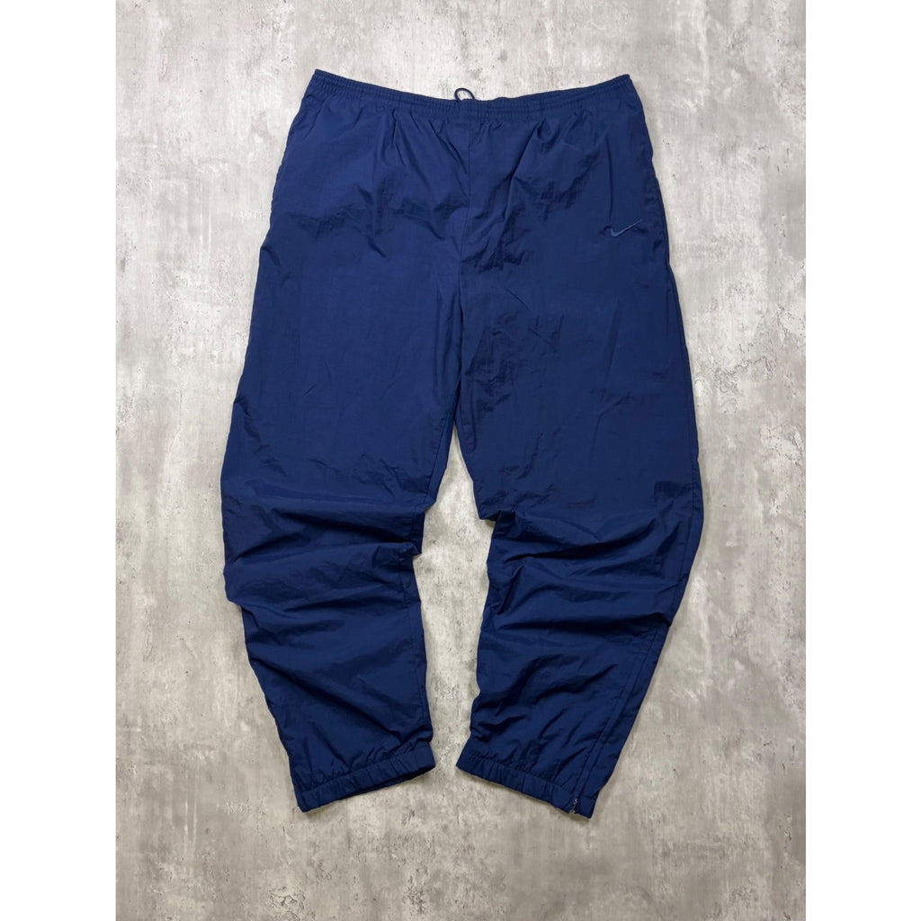 Vintage Nike Embroidered Swoosh Tonal Nylon Windbreaker Pants Size Large