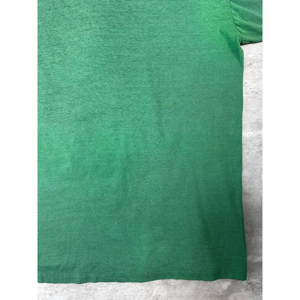Vintage 90s Michigan State Spartans NCAA Collegiate Crest Spellout T-Shirt Large