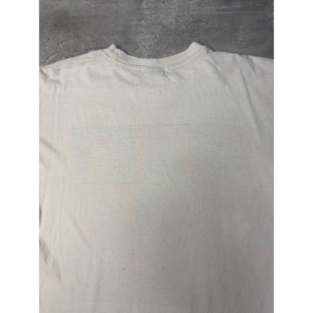 Vintage 1991 Fred Flintstone Warhol Style Cartoon Graphic T-Shirt Size Large