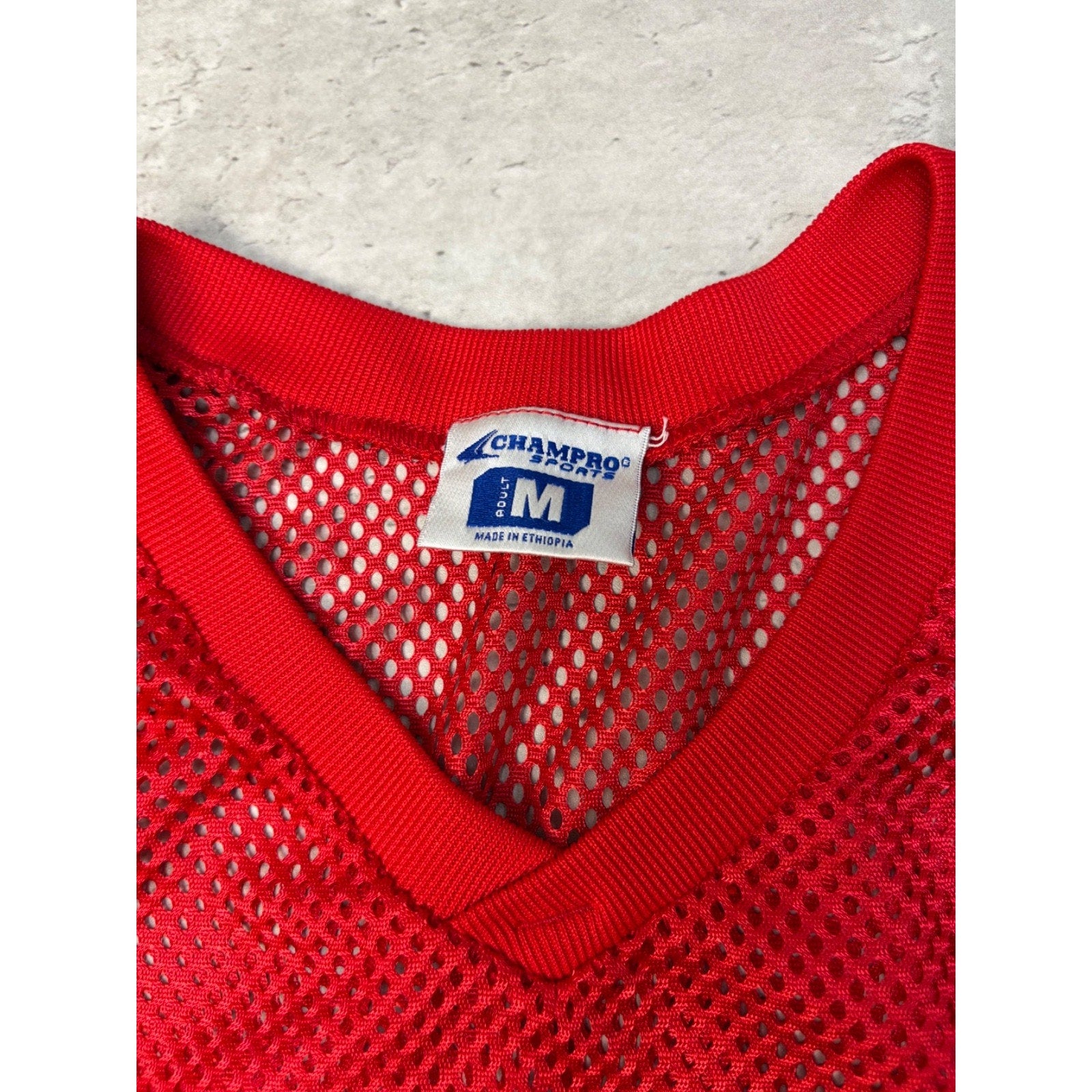 Vintage NW Falcons Football Graphic Mesh Jersey Size Medium