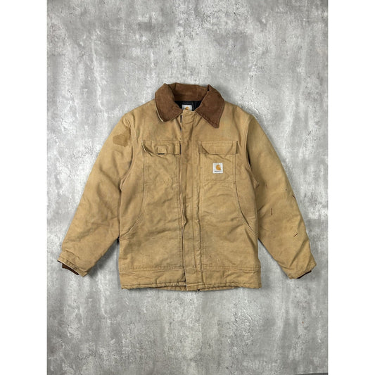 Vintage Carhartt Insulated Canvas Workwear Arctic Jacket Size XL