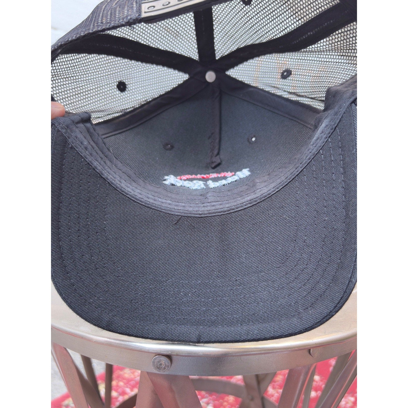 Vintage Hard Rock Cafe Embroidered Logo Destination Snapback Hat OSFA