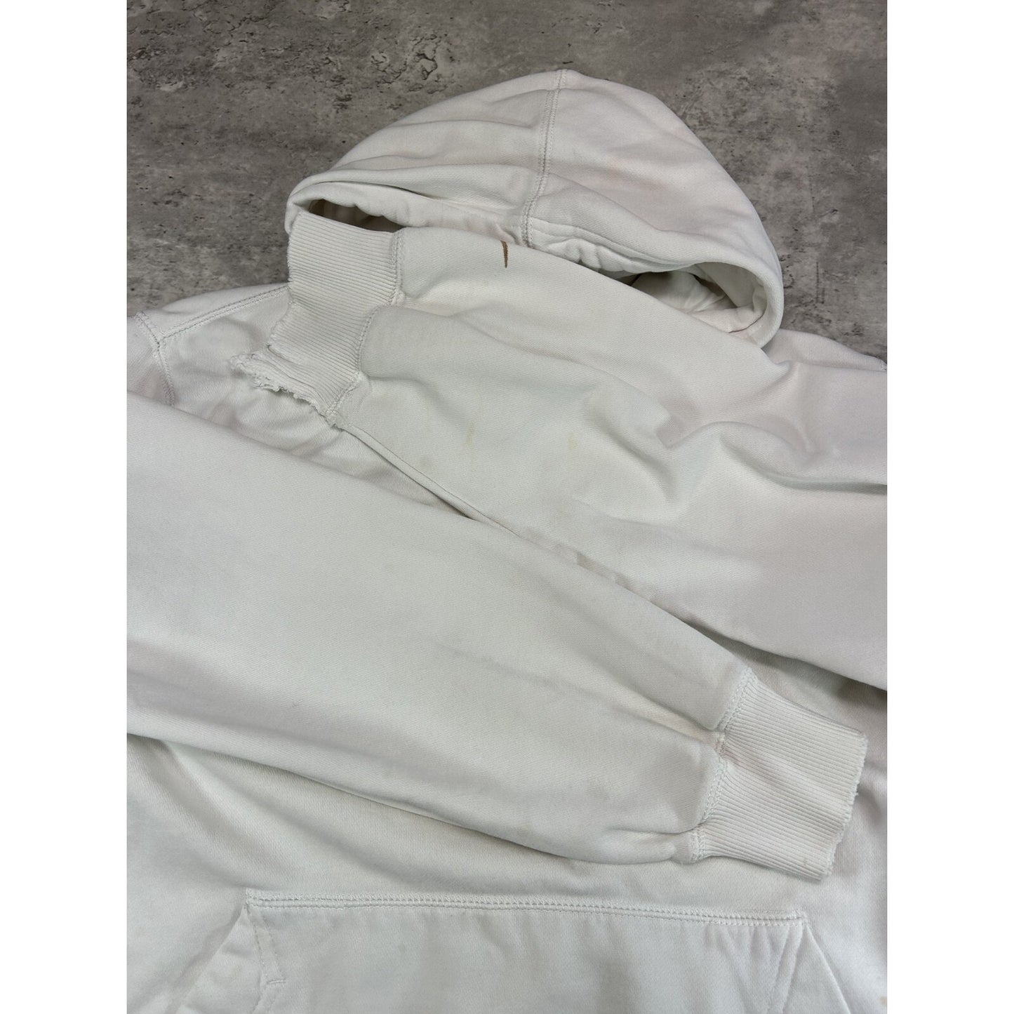 Vintage Y2K Nike Embroidered Script Spellout Hooded Sweatshirt Size Medium
