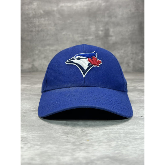 Toronto Blue Jays MLB Embroidered Logo Baseball Strapback Hat OSFA Blue