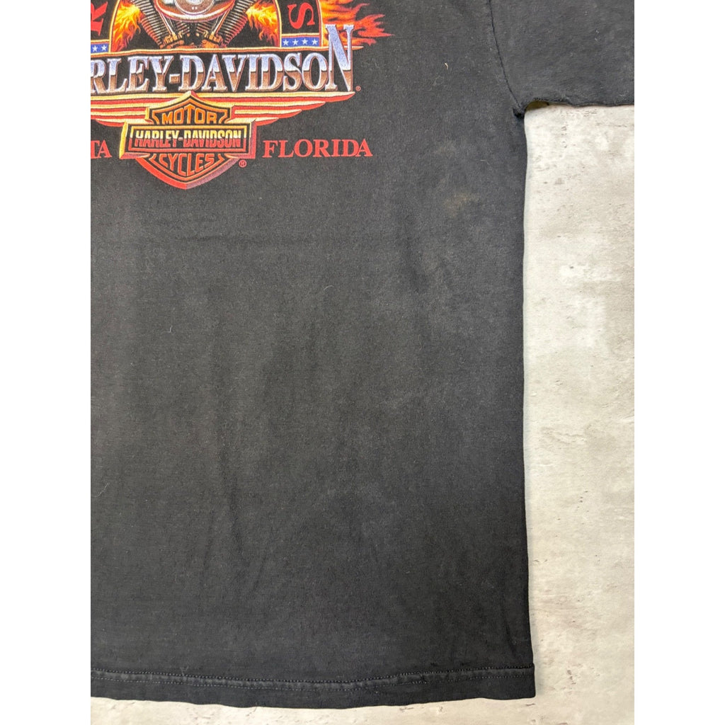 Vintage Harley Davidson Great American Freedom Machine T-Shirt Size Large