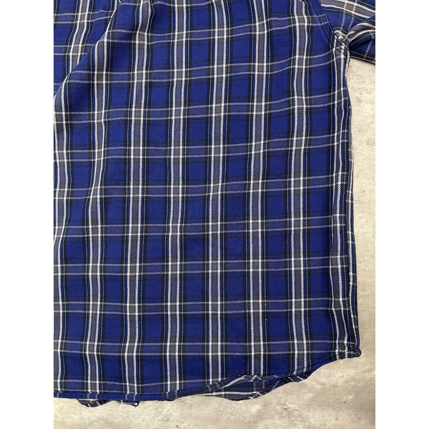 Vintage Carhartt Plaid Double Pocket Workwear Long Sleeve Button Up Shirt Large