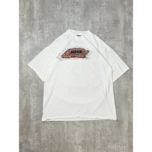 Vintage MBNA Motorsports Nascar Rubbin' At The Yard Graphic T-Shirt Size XL