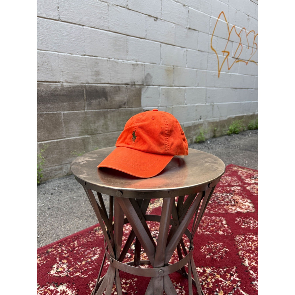 Vintage Polo Ralph Lauren Embroidered Pony Strapback Hat OSFA
