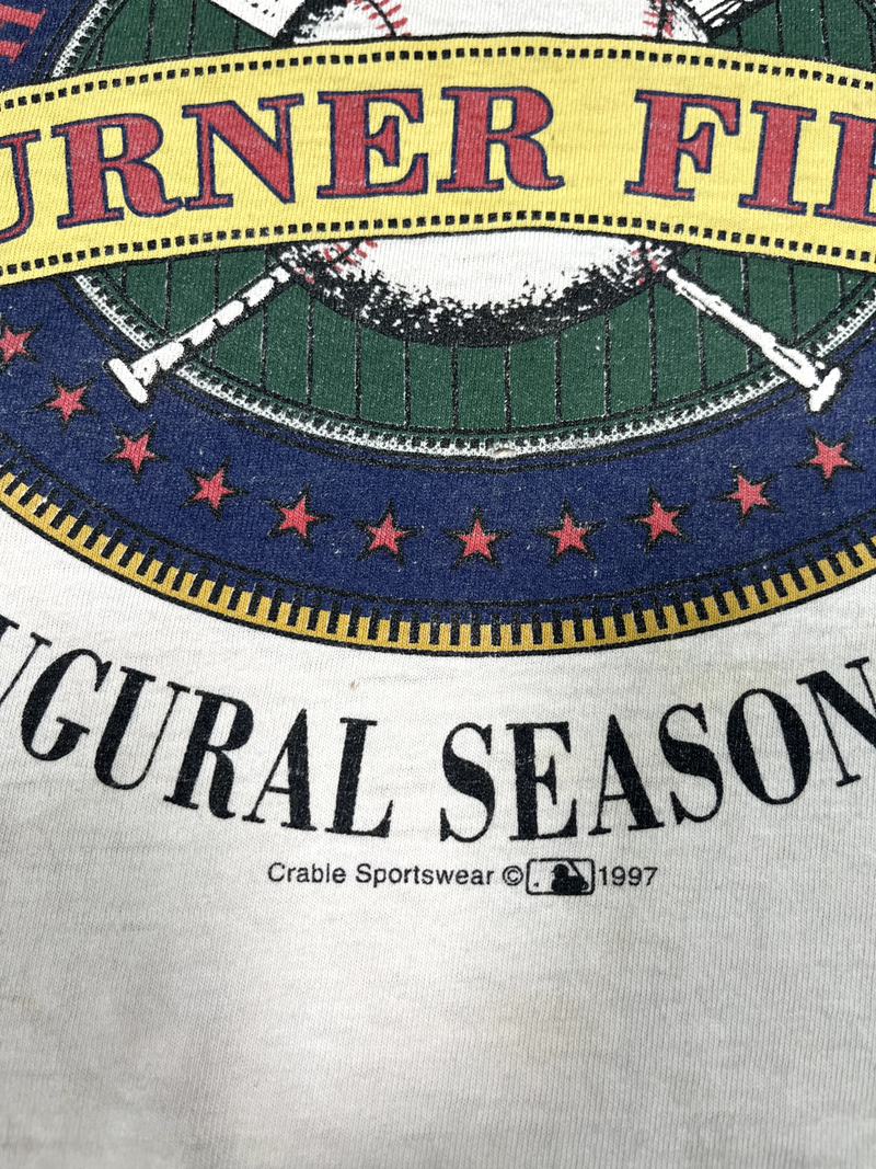 Vintage 1997 Atlanta Braves Inaugural Season Turner Field MLB T-Shirt SZ XL 90s