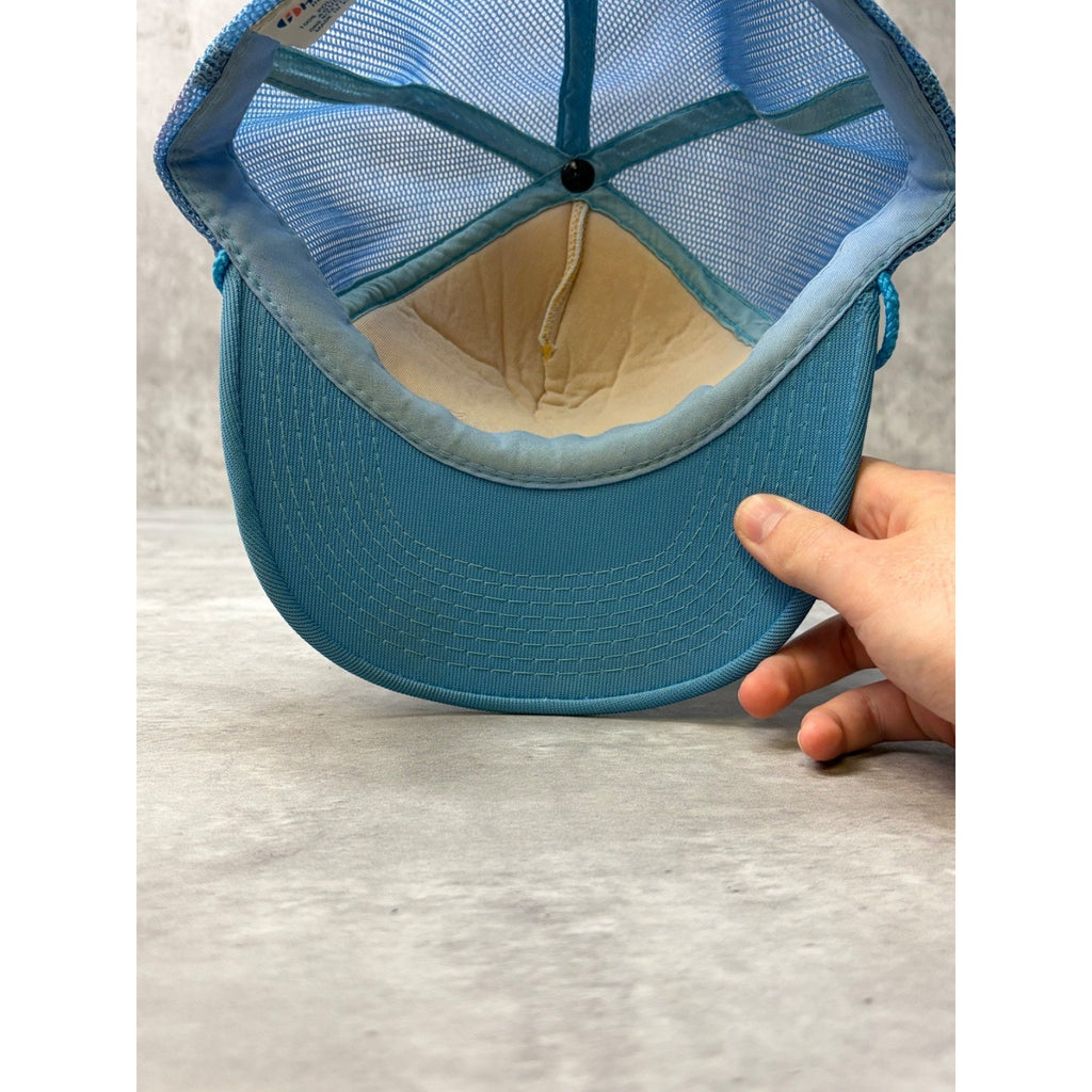 Vintage 80s/90s The Rat Pack Offroading Graphic Trucker Snapback Hat OSFA