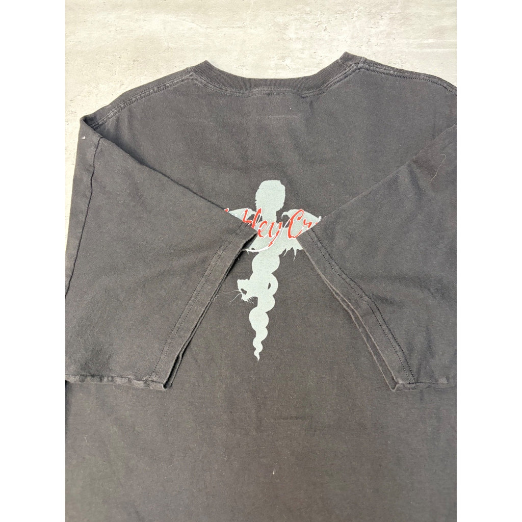 Vintage 2003 Motley Crue Dr. Feelgood Metal Music Graphic T-Shirt Size XL