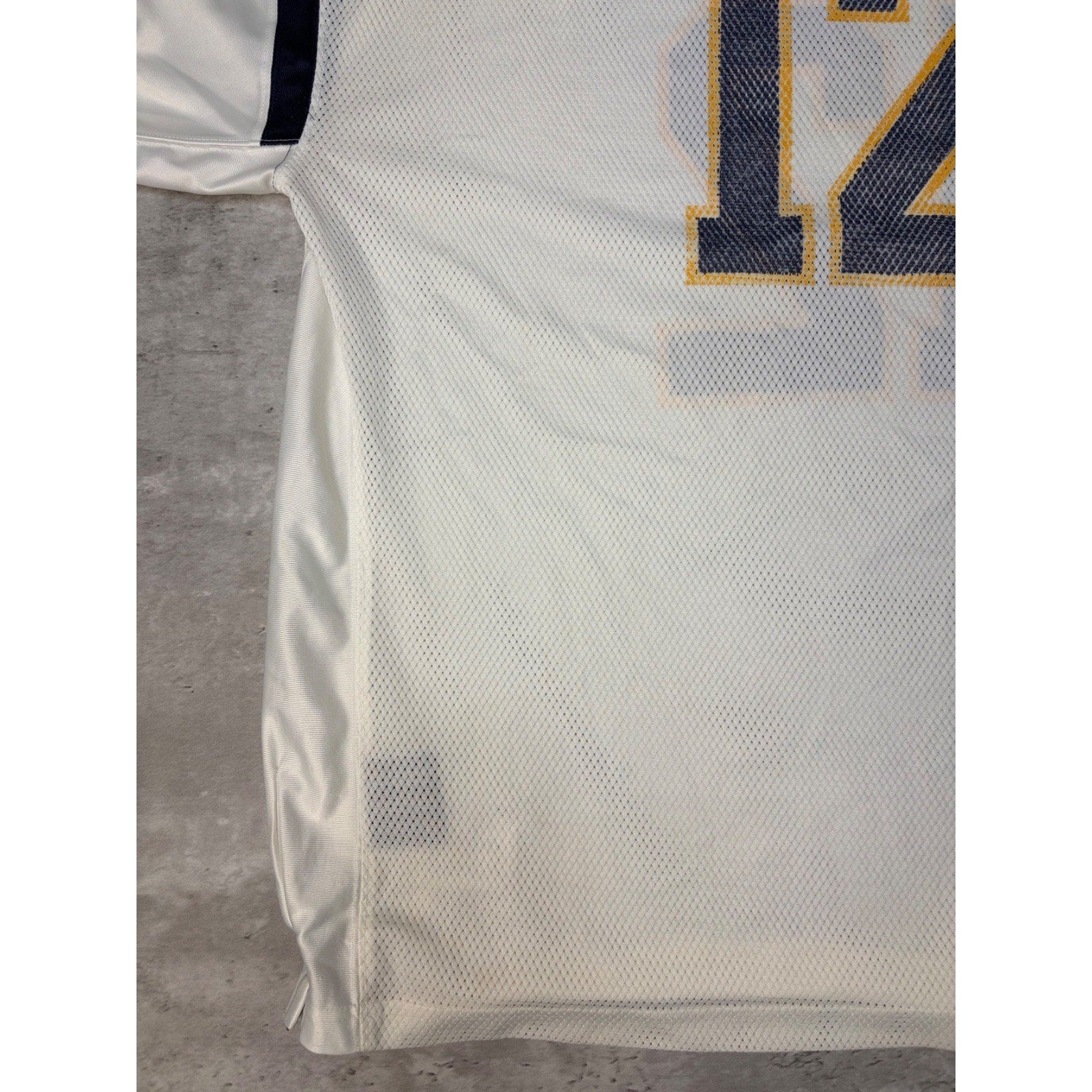 Vintage West Virginia Mountaineers #12 NCAA Starter Football Jersey Size XL