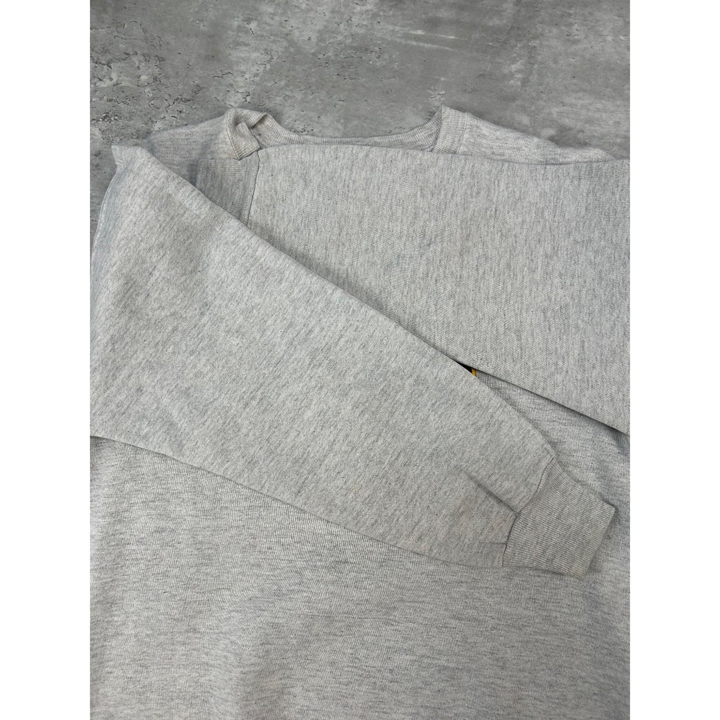 Vintage 90s Iowa Hawkeyes NCAA Embroidered Arc Spellout Sweatshirt Size XL