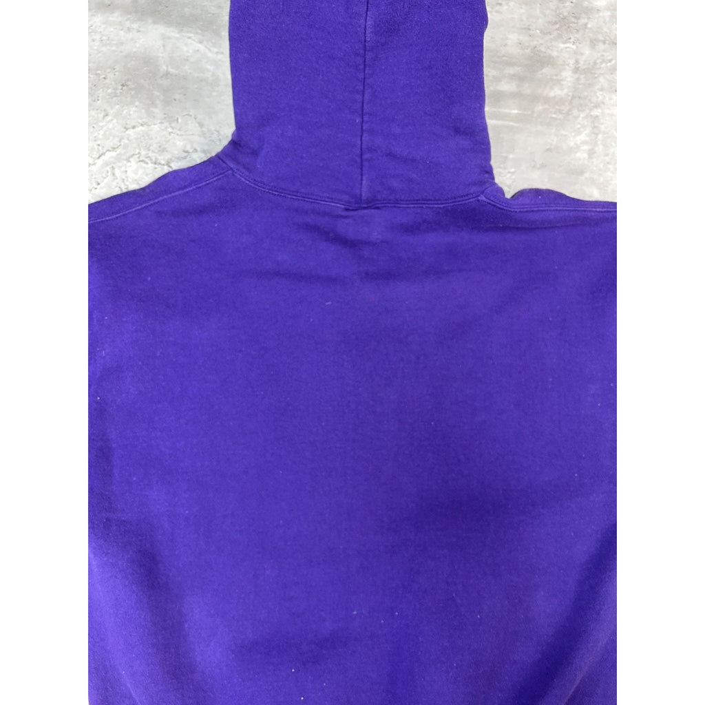 Vintage Furman University Collegiate Spellout Hooded Sweatshirt Size Medium