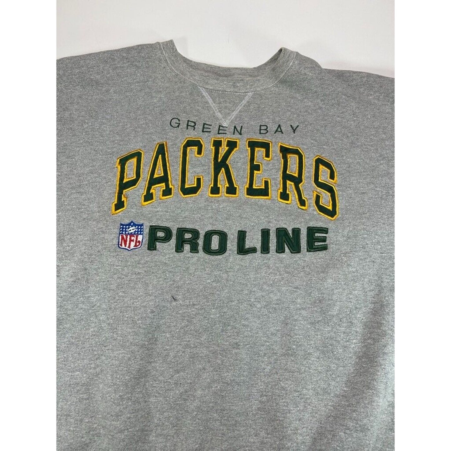 Vintage 90s Green Bay Packers NFL Embroidered Champion Sweatshirt Size 2XL