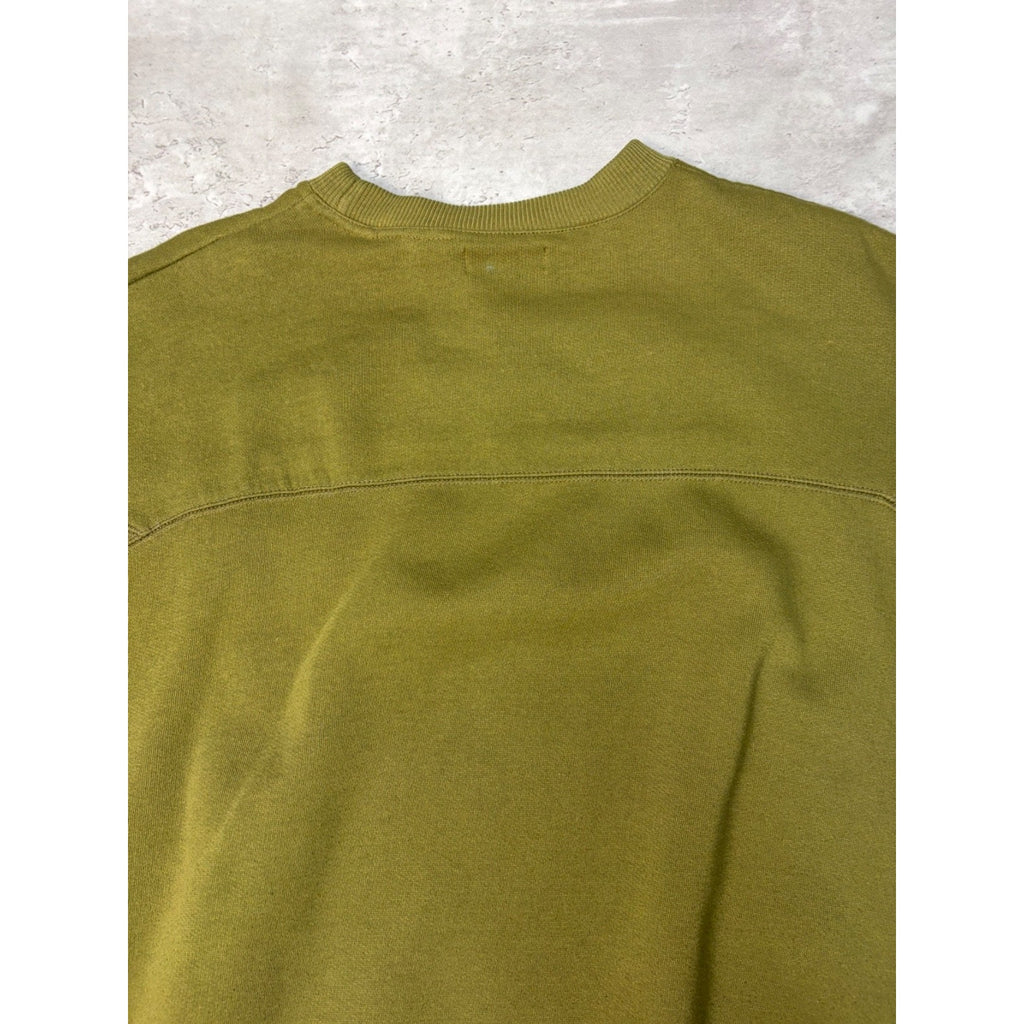 Vintage 90s Bugle Boys Embroidered Crest Earth Tone Sweatshirt Size Medium