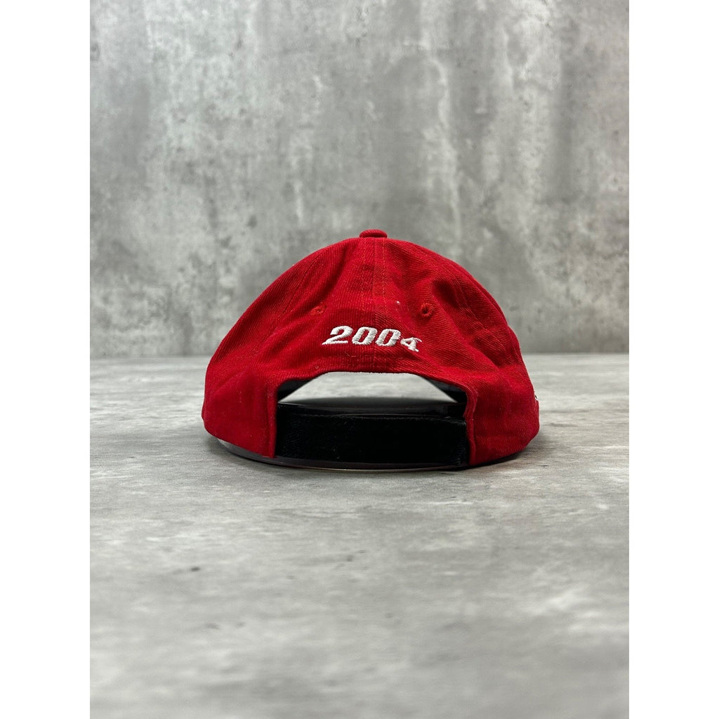 Vintage 2004 Nascar Team Penske Embroidered Spellout Strapback Hat OSFA