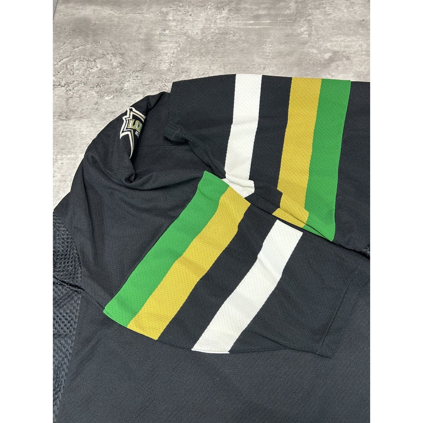 Vintage London Knights OHL Stitched CCM Hockey Jersey Size Large Black