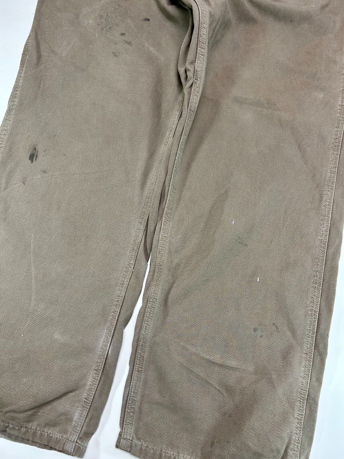 Vintage Carhartt Loose Fit Canvas Workwear Carpenter Pants Size 34
