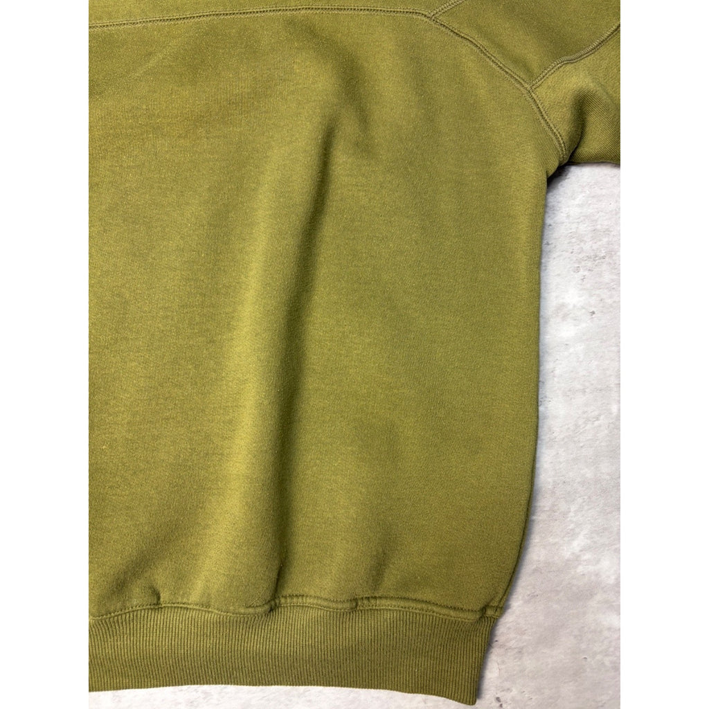 Vintage 90s Bugle Boys Embroidered Crest Earth Tone Sweatshirt Size Medium