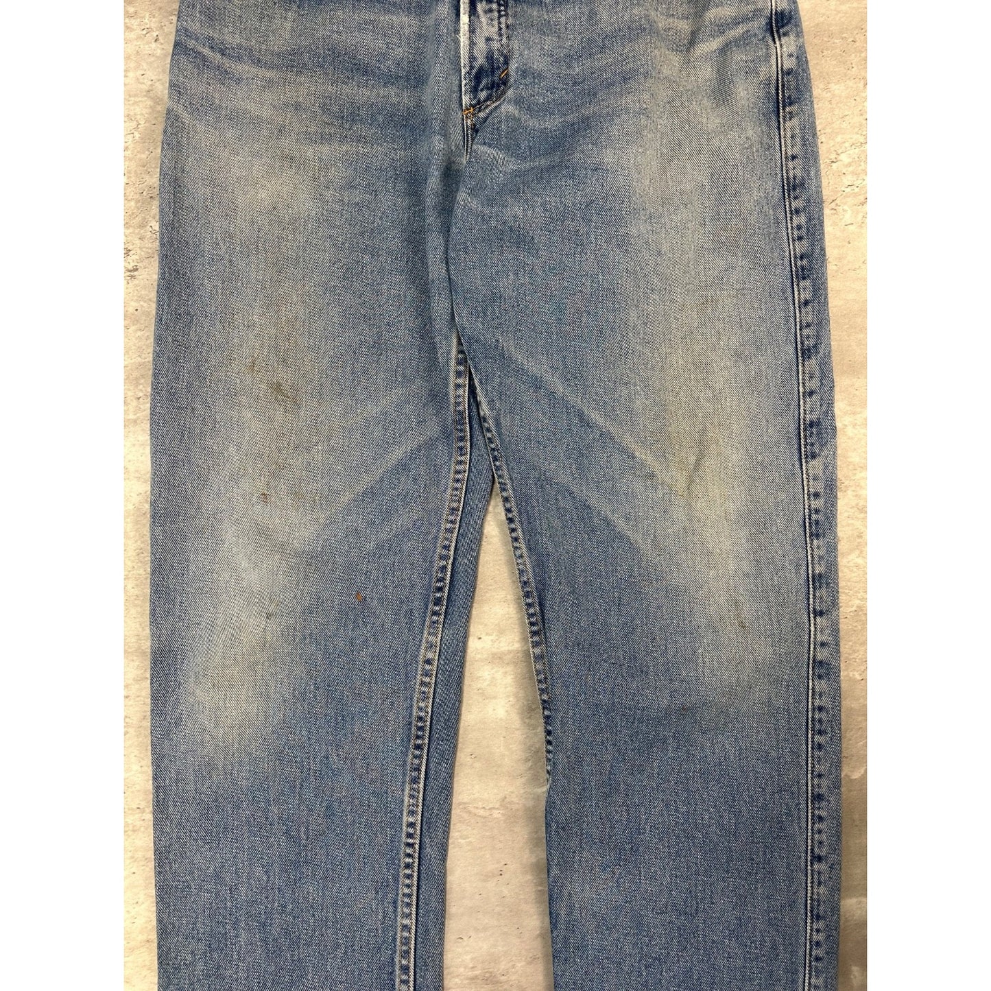 Vintage 90s Pendleton Regular Fit Light Wash Denim Pants Size 36 Blue