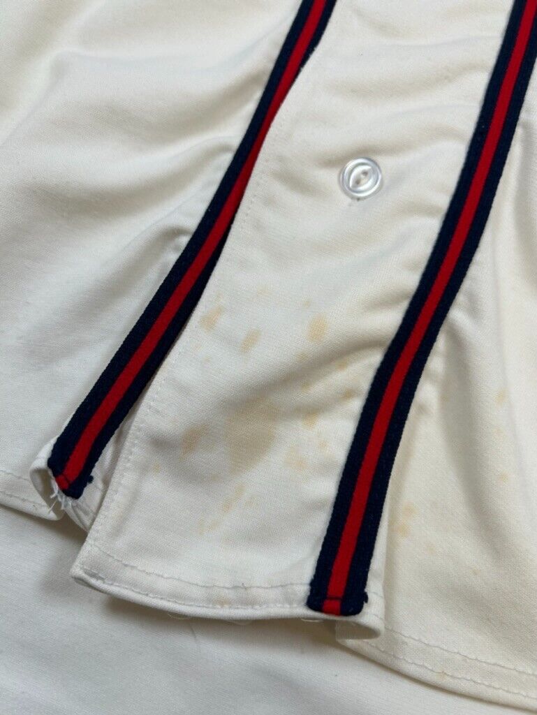 Vintage 90s Atlanta Braves MLB Authentic Stitched Custom Jersey Size 40 Medium