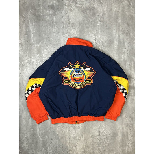 Vintage 1997 Tide Racing Team 10 Year Anniversary Embroidered Jacket Size XL