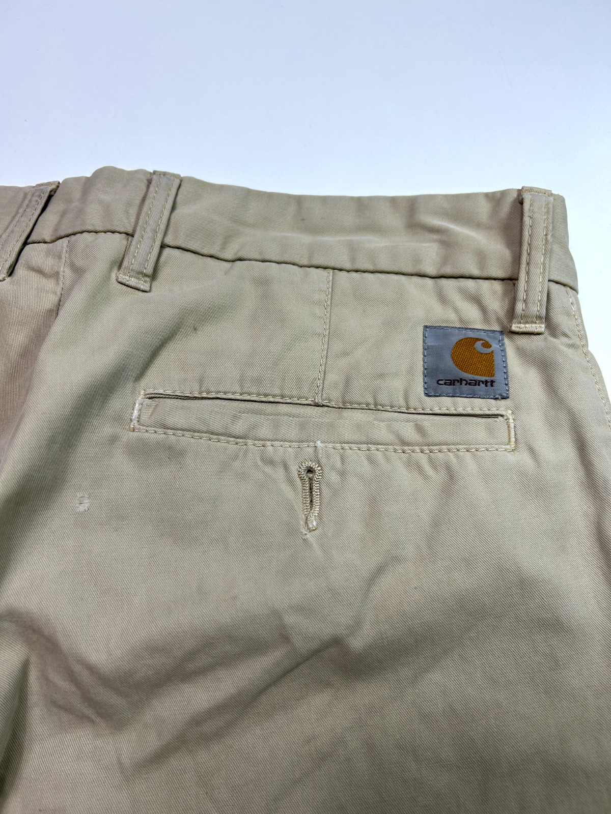 Carhartt Work In Progress Khaki Chino Shorts Size 32 Beige