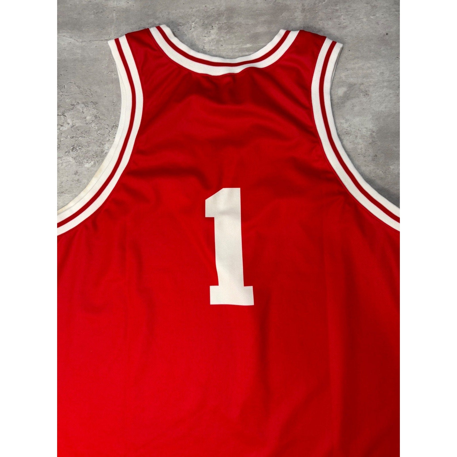 Vintage Indiana Hoosiers #1 NCAA Nike Basketball Jersey Size XL