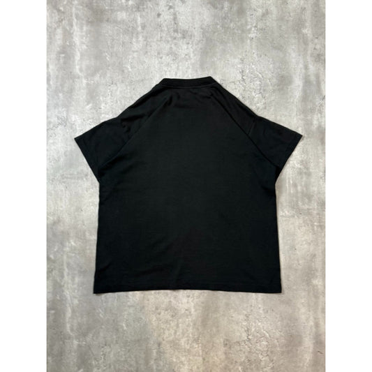 Vintage 90s Bustin' Out Motorcycle Chest Buster Graphic T-Shirt Size Large