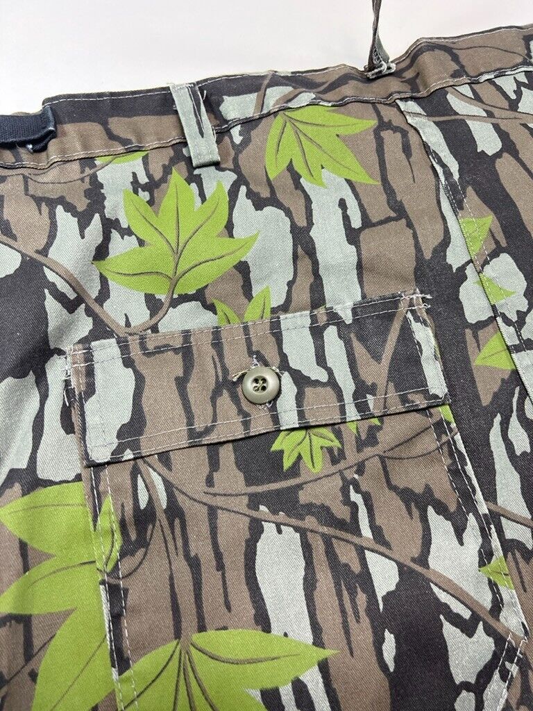 Vintage 90s Tree Bark Camo Hunting Style Cargo Pants Size Large