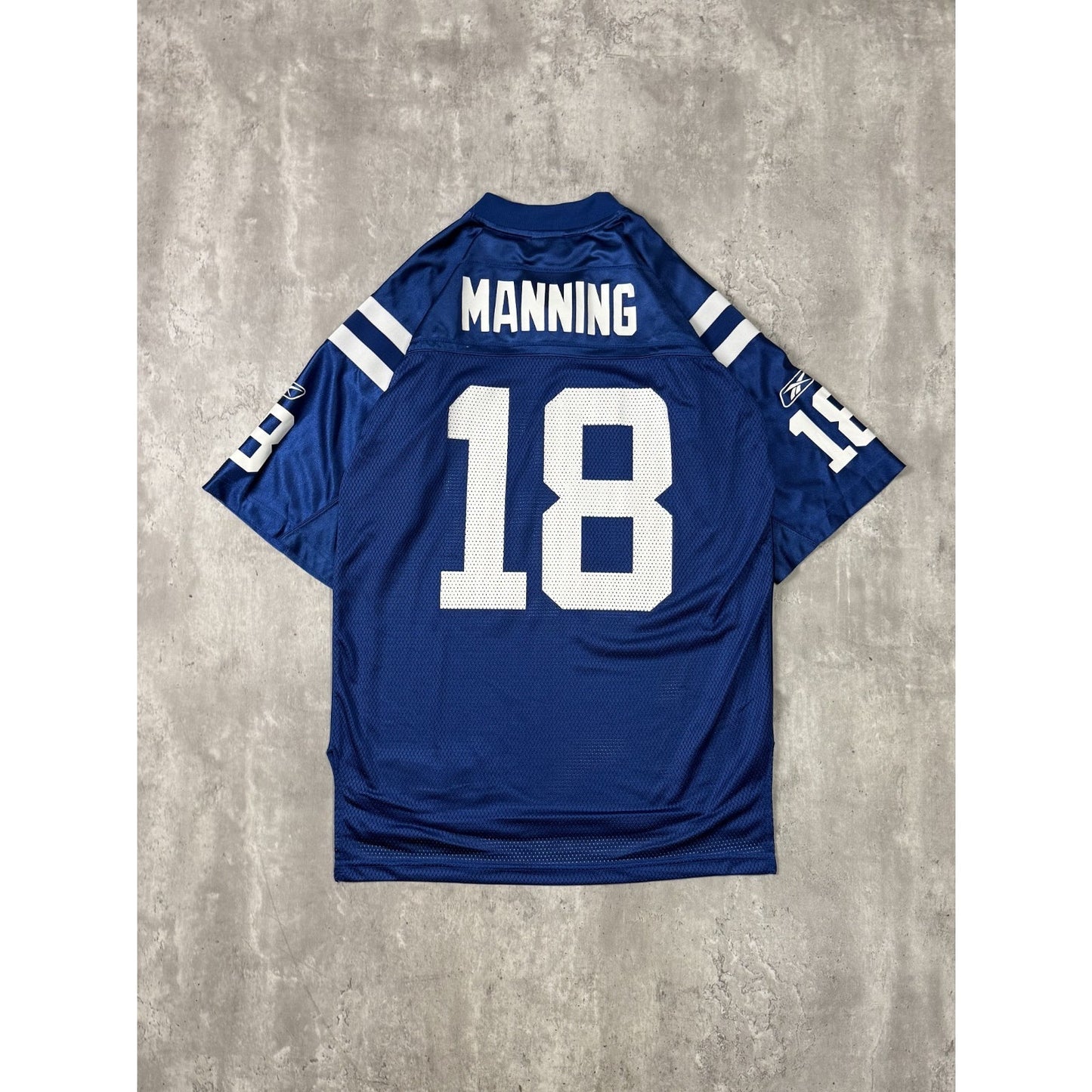 Vintage Peyton Manning #18 Indianapolis Colts NFL Reebok Football Jersey Medium