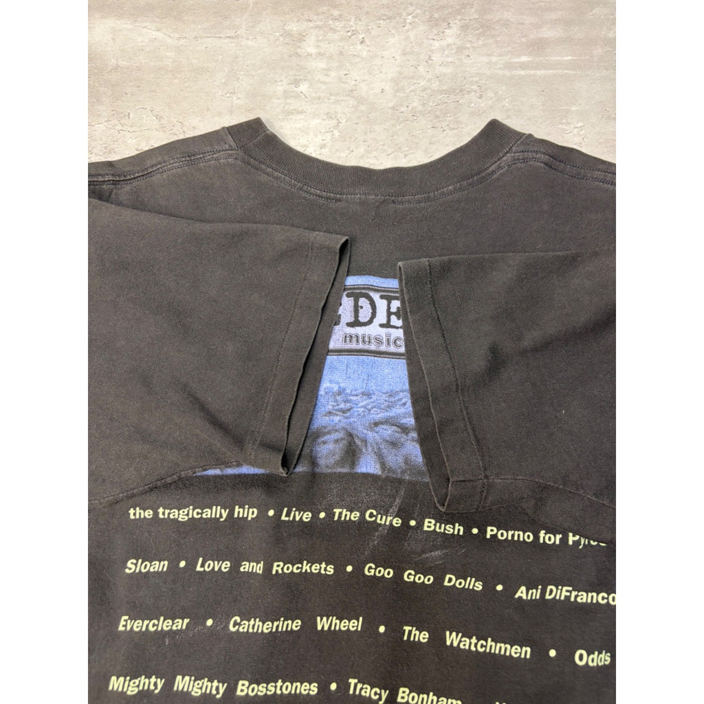 Vintage 1996 Eden Music Fest Alternative Rock Music Band T-Shirt Size