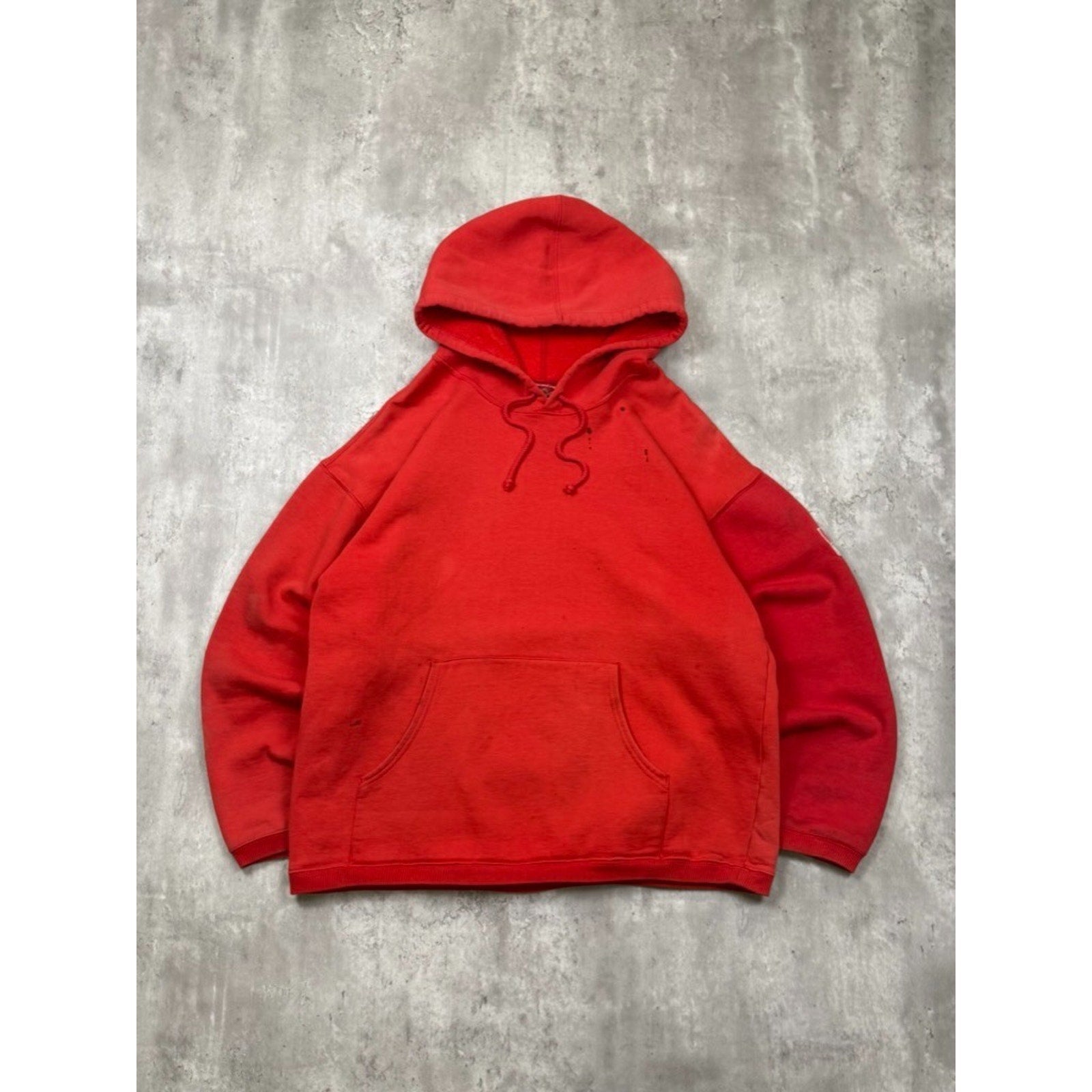 Vintage Marlboro Country Store Embroidered Patch Hooded Sweatshirt Size Large