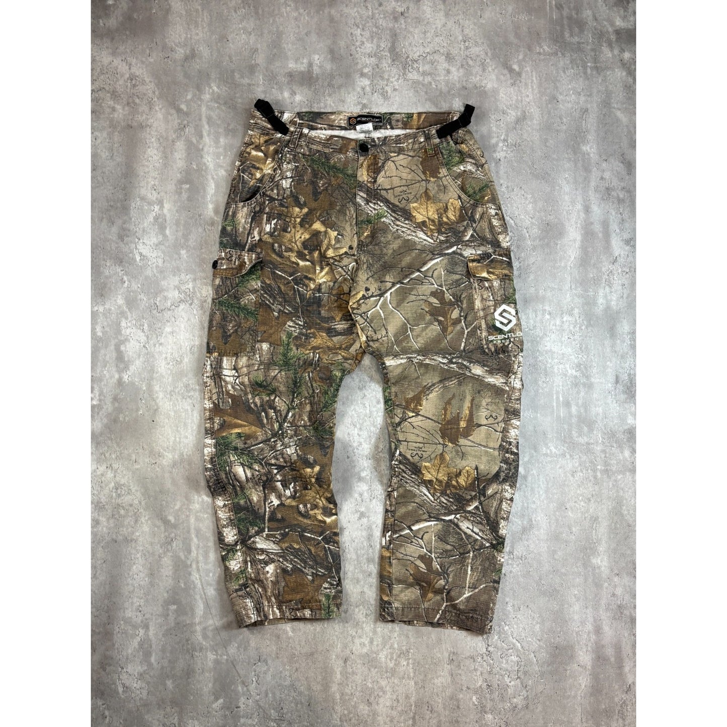 Vintage Scentlok Realtree Xtra Ripstop Camo Hunting Cargo Pants Size XL