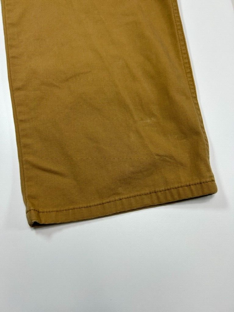 Carhartt Relaxed Fit Canvas Workwear Five Pocket Pants Size 38 Brown