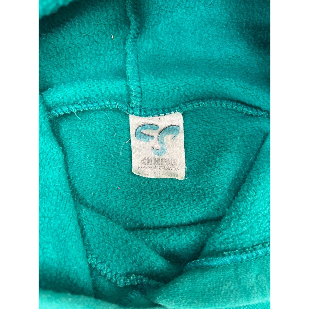 Vintage 90s Sandwich West Spartans Collegiate Hooded Sweatshirt Size Small