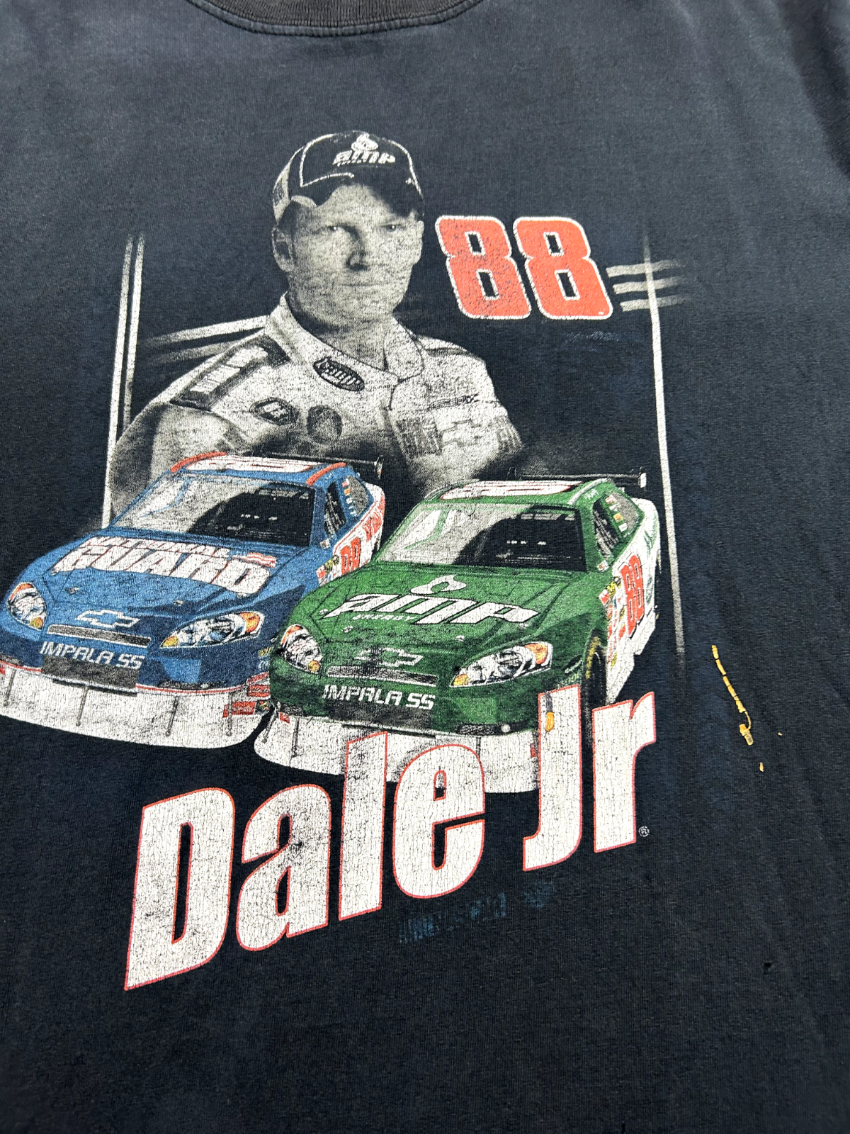 Vtg Dale Earnhardt Jr. #88 Nascar Racing Graphic Long Sleeve T-Shirt Size XL