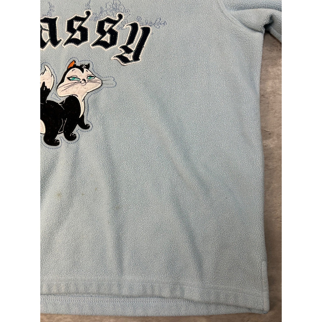 Vintage Looney Tunes Penelope Pussycat Fleece Tv Show Sweatshirt Size Large