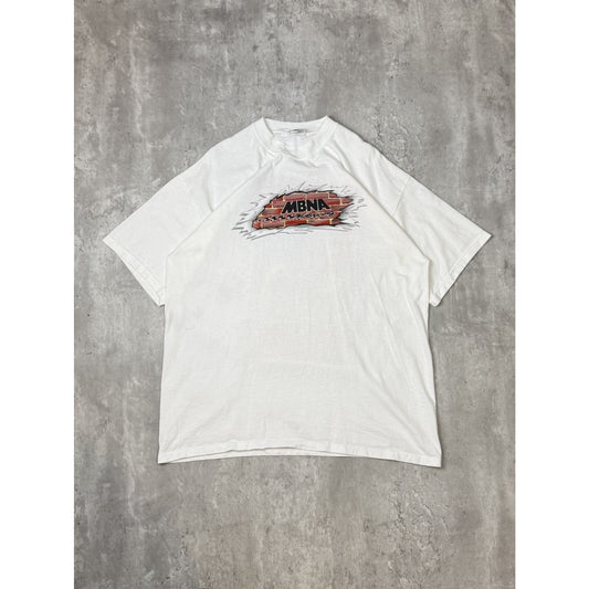Vintage MBNA Motorspots Rubbin At The Yard Nascar Racing T-Shirt Size XL