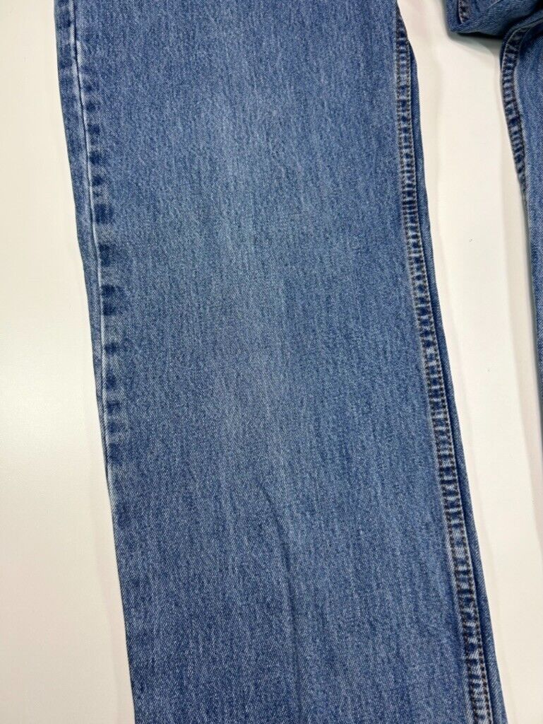 Vintage Levis 550 Red Tab Medium Wash Denim Pants Size 33