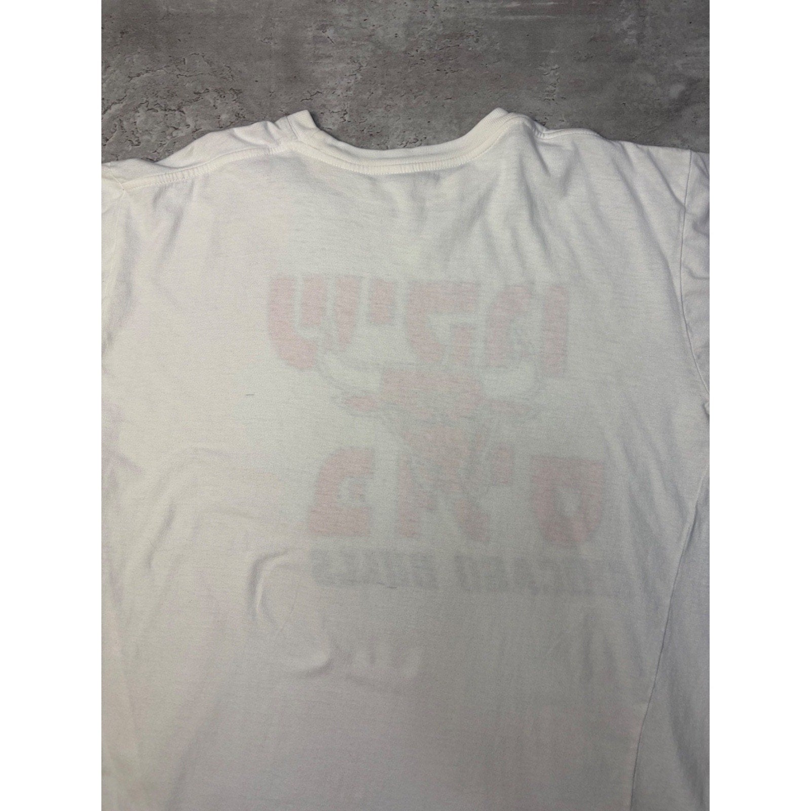 Vintage Chicago Bulls NBA Hebrew Spellout Graphic T-Shirt Size XL