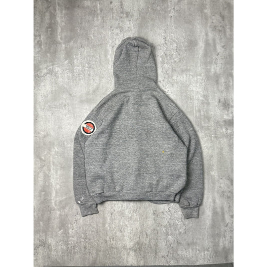 Vintage 70s/80s Sportswear Thermal Lined Full Zip Hooded Sweatshirt Size Large