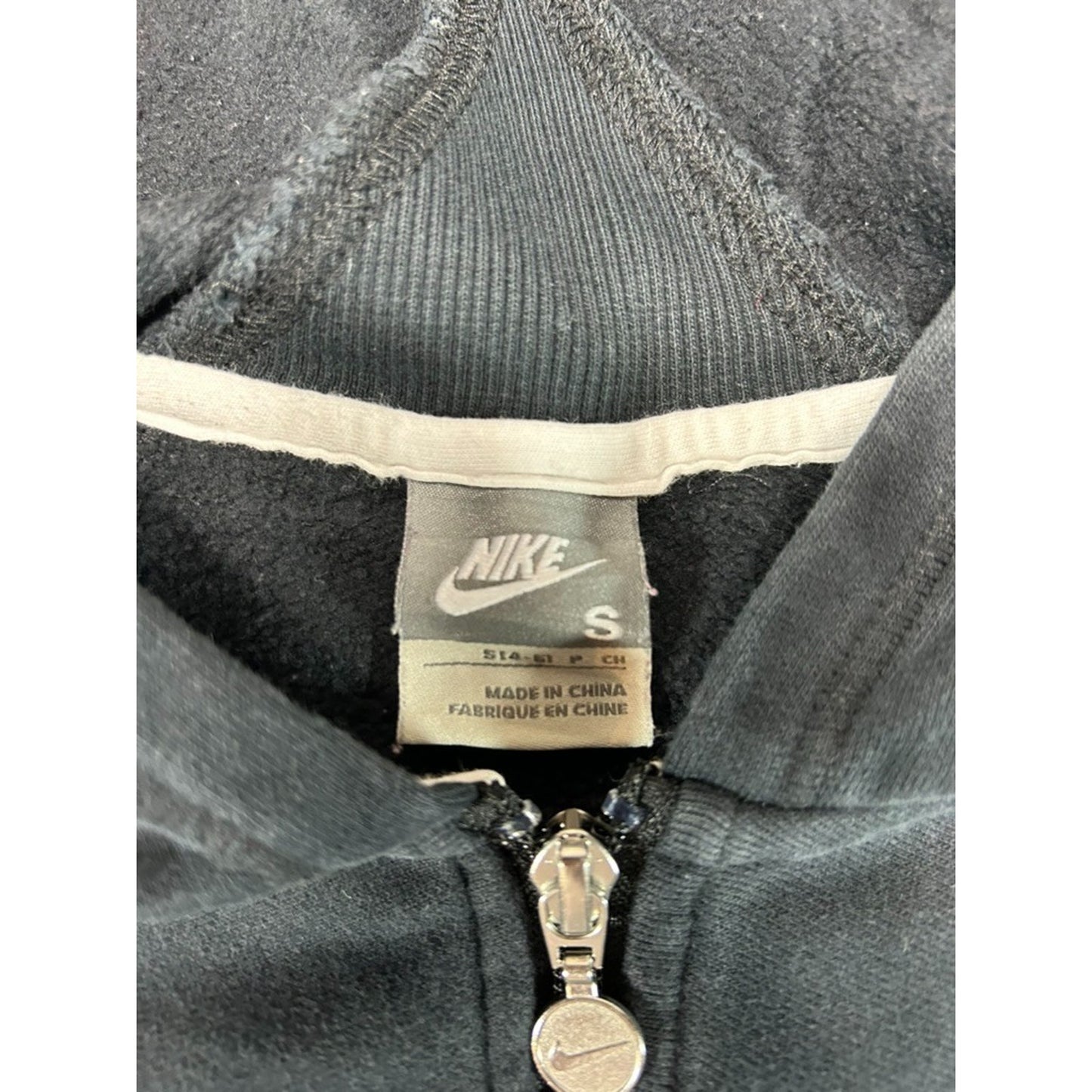Vintage 2000s Womens Nike Embroidered Swoosh Pullover Hooded Sweatshirt Sz Large