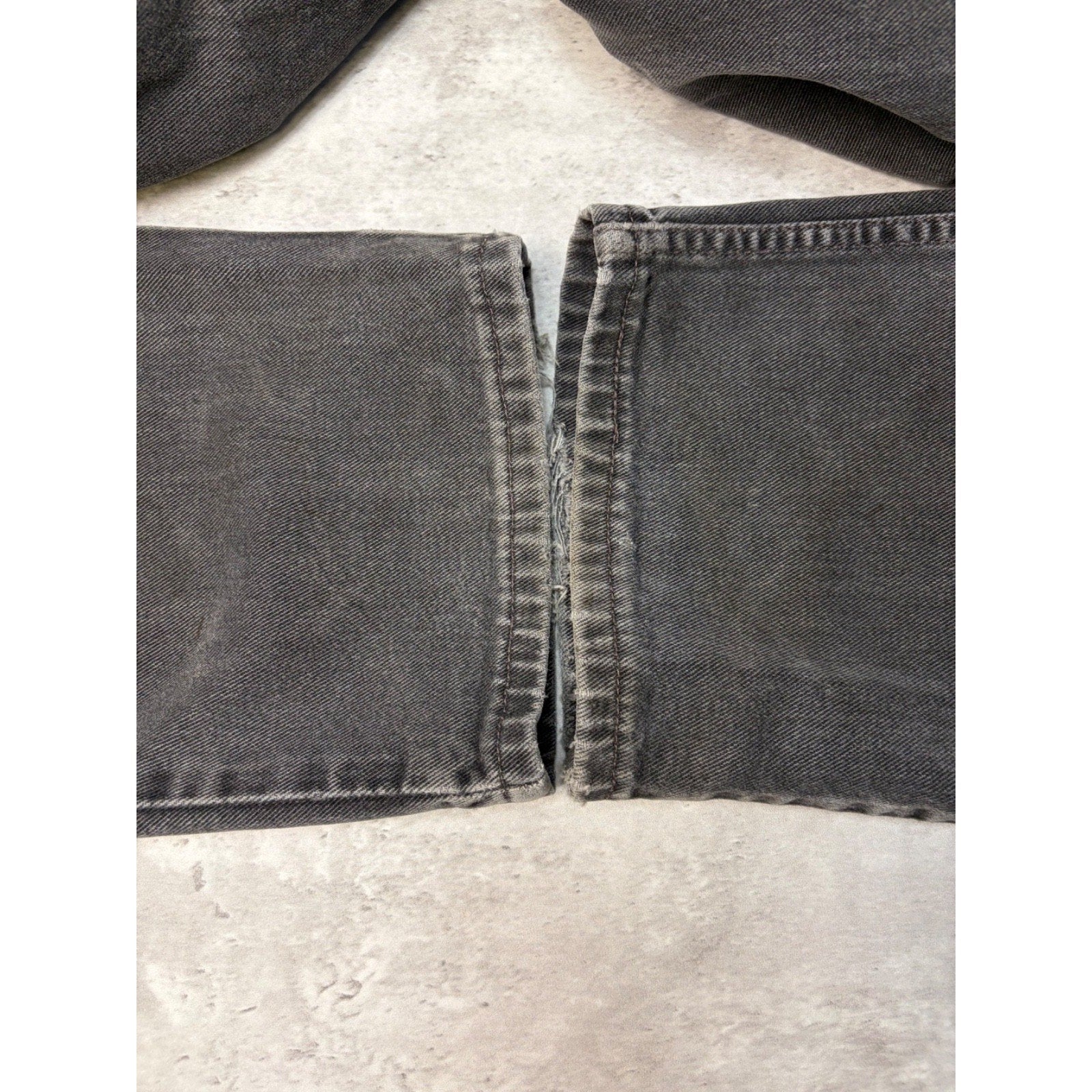Vintage Levis 550 Red Tab Relaxed Fit Black Wash Denim Pants Size 36