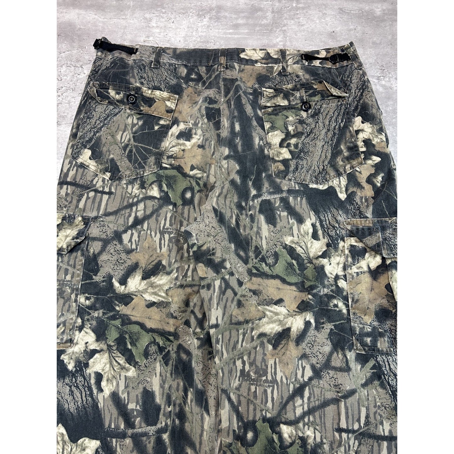 Vintage Mossy Oak Break Up Tree Camo Hunting Cargo Pants Size 42