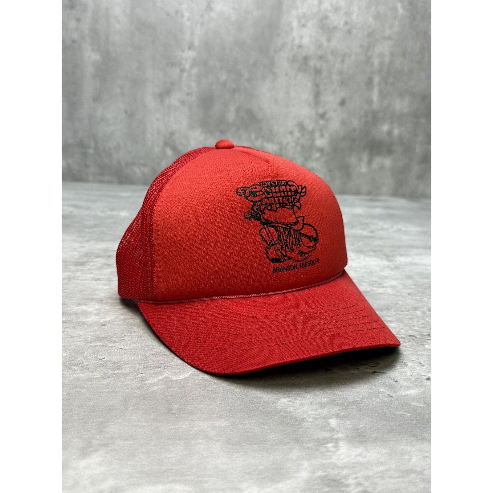 Vintage 90s Love That Country Music Branson Missouri Snapback Hat OSFA